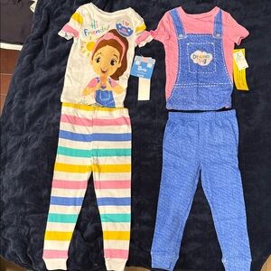 Rachel Kids Pajama Sets - Multicolor and Blue